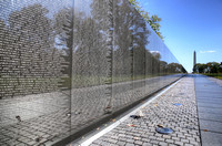 The Vietnam Memorial Wall, Washington DC