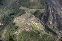 Machu Picchu from Huyanu Picchu, Peru