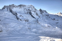 Kleinmatterhorn Glacier, Switzerland, HDR