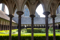 Cloisters of Mount St. Michele, France