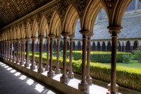 Cloisters of Mount St. Michele, France 1