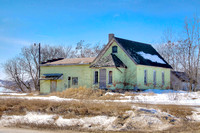 HDR, " School House",, WI, "One Room" Independence