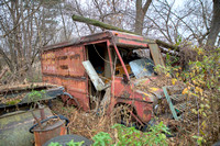 Pat's Meat Market Van, Arcadia, WI HDR