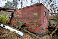 Pat's Meat Market Van, Arcadia, WI HDR