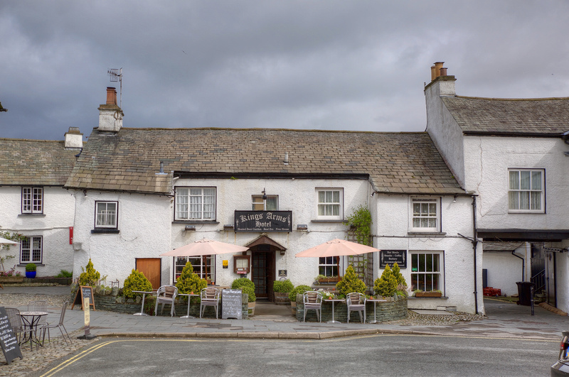 Kings Arms Pub in Hawkshead close, England