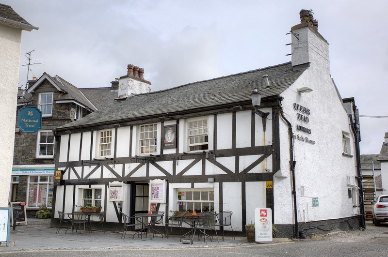 Queen's Head Pub, Hawkshead, England