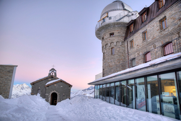Gornergrat Observetory, Zermatt, HDR
