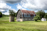 Tree in Silo Barn, nr Siren WI